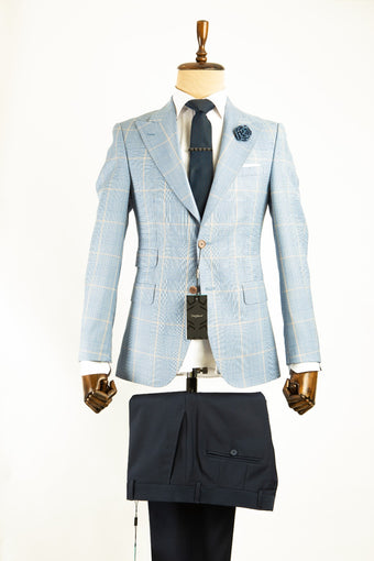 Die Caprie Classic Two Button Suit Jacket
