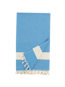 Copy of 100% Cotton Peshtemal ( Turkish Towel) 39"x78" Blue