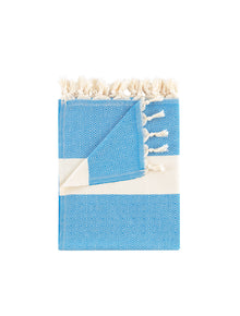 Copy of 100% Cotton Peshtemal ( Turkish Towel) 39"x78" Blue